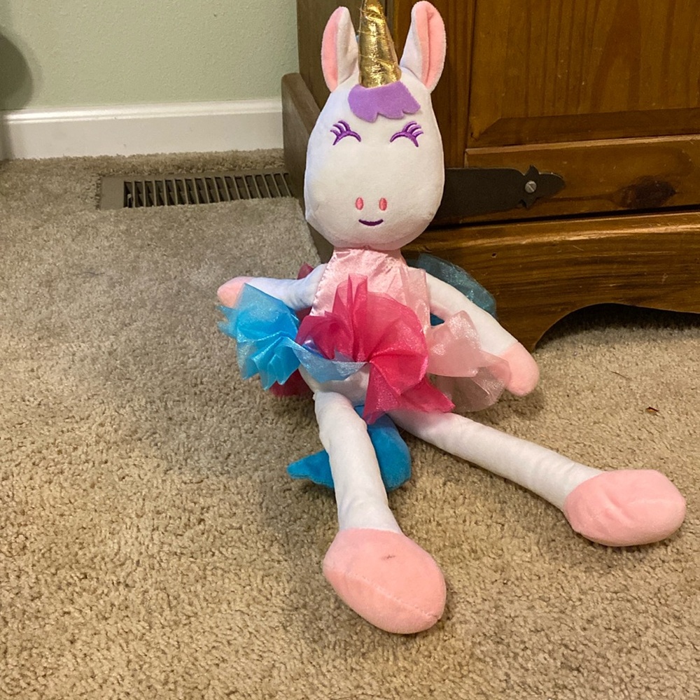 Unicorn stuffed animal